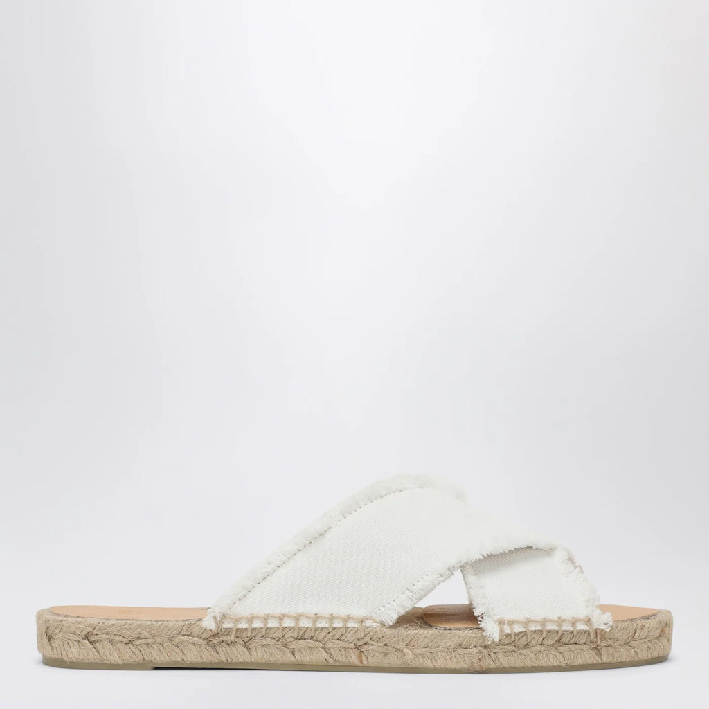 Castañer White Palmera slip-on