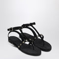 Castañer Low-heeled black Pati with studs