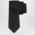 Ferragamo Black Silk Tie