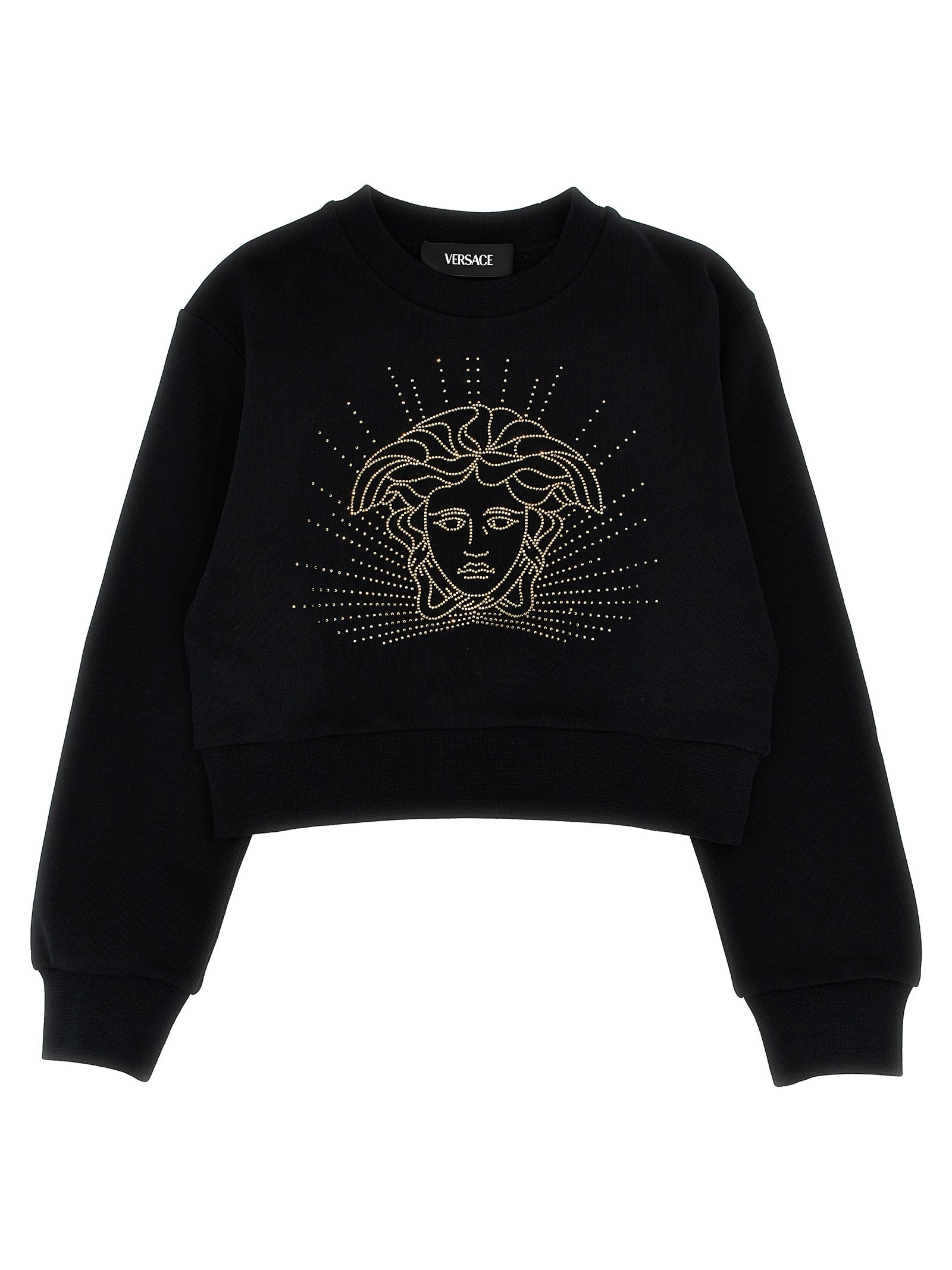 Versace Kids Medusa Rhinestone Sweatshirt