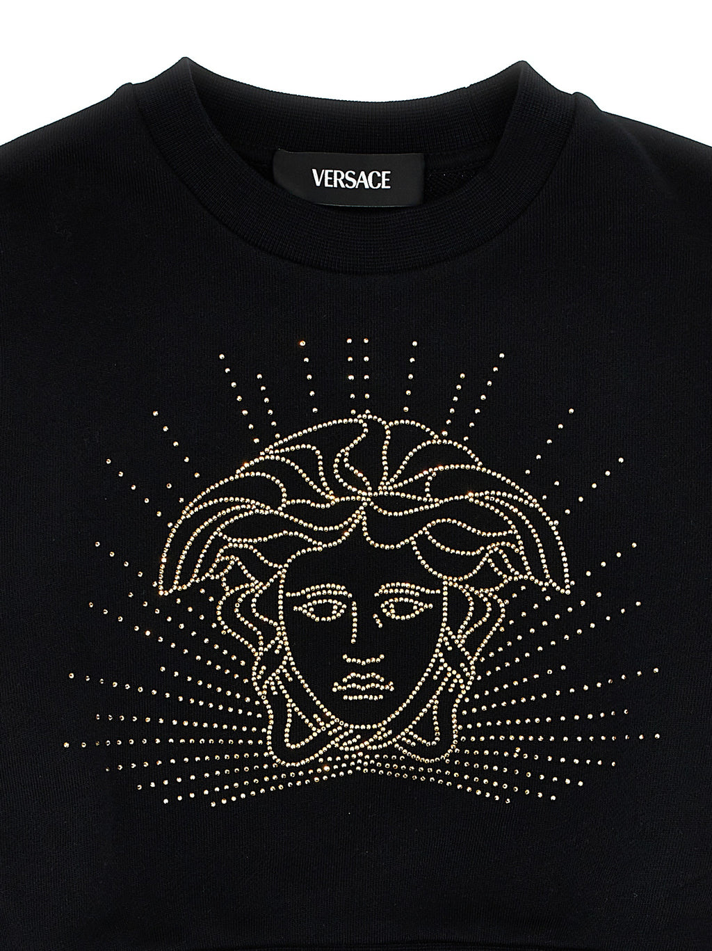 Versace Kids Medusa Rhinestone Sweatshirt