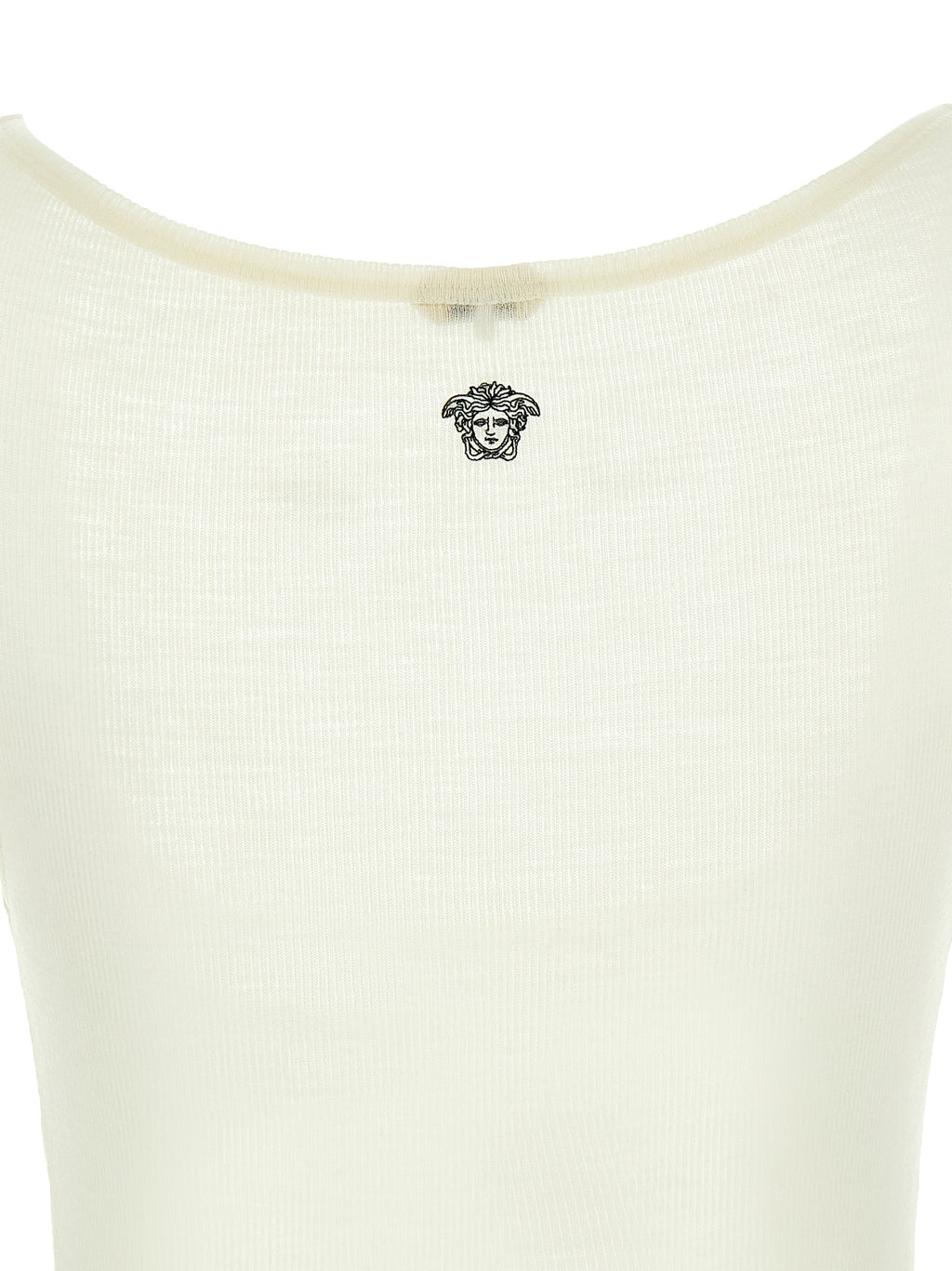Versace La Medusa Embroidery Top