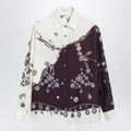 Versace Stolen Jewels Printed Shirt in Silk Twill