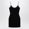 Versace Black stretch viscose mini dress