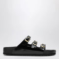 Birkenstock Slide Florida Dbuckle Exquisite lucida nera