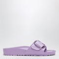 Birkenstock Madrid Big Buckle purple EVA slides