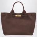 Longchamp Brown Mala de Mao Le Smart Bag