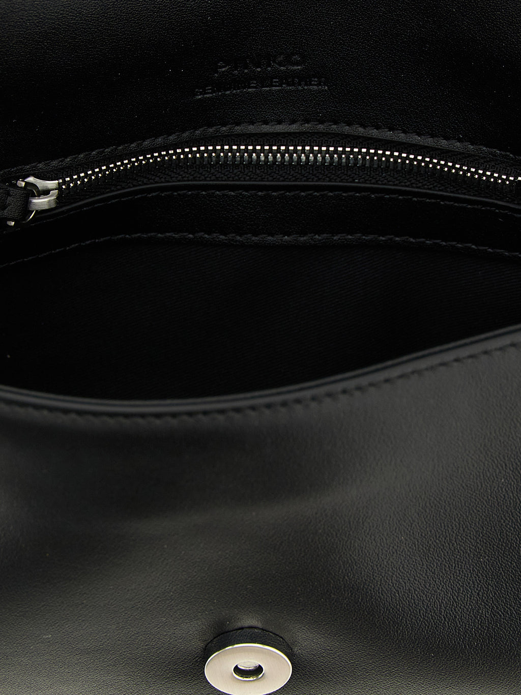 Pinko Mini Love Slouchy Shoulder Bag