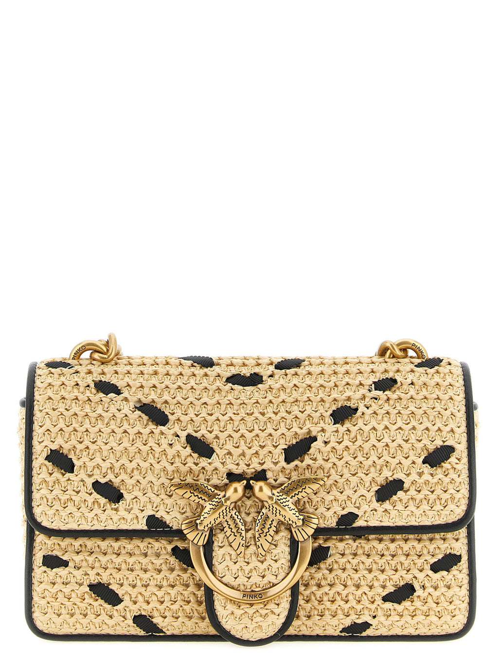 Pinko Mini Love One Light Crossbody Bag