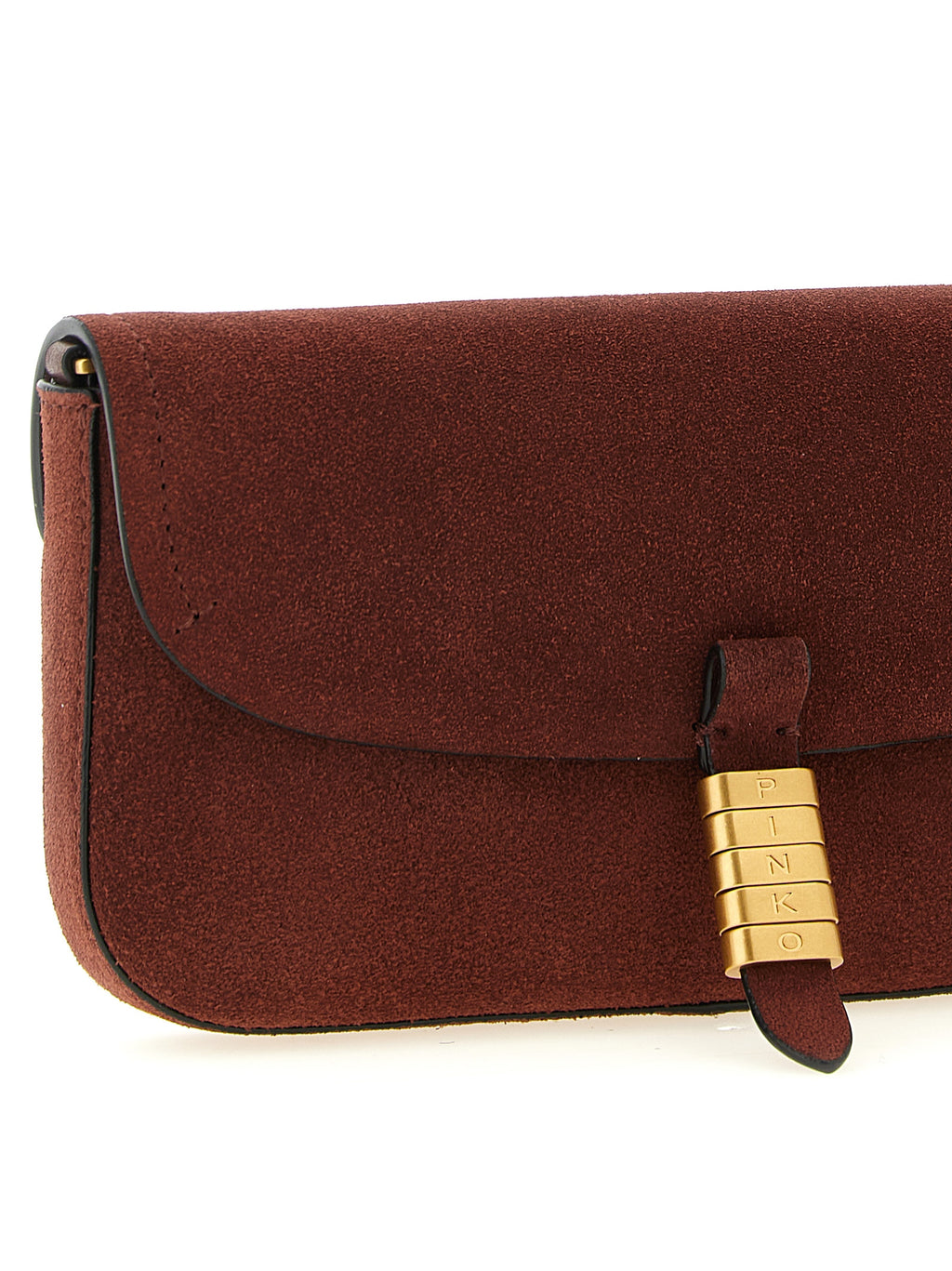 Pinko Saddle Flat Medium Shoulder Bag