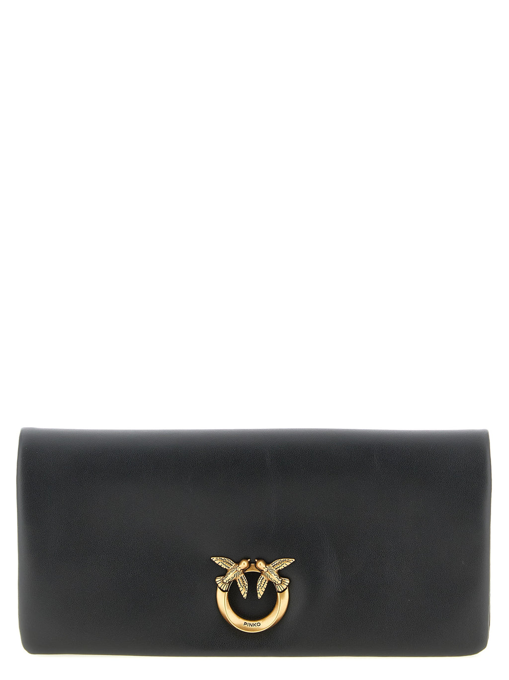 Pinko Medium Love Click Soft Horizontal Clutch Bag