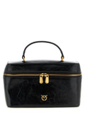 Pinko Crumpled Effect Leather Handbag