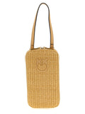 Pinko Raffia Smartphone Holder