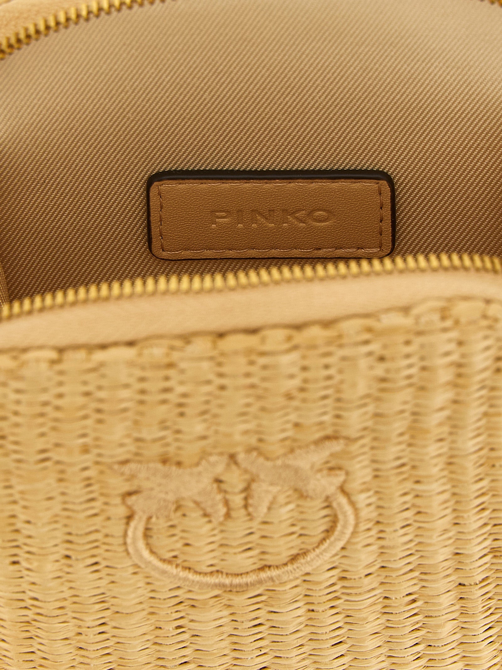 Pinko Raffia Smartphone Holder