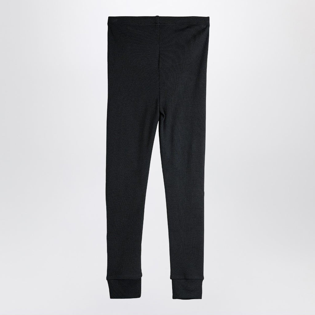 Mini Rodini Black modal leggings