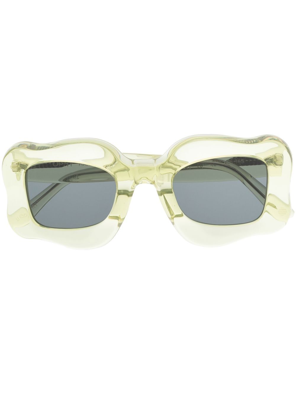 Bonsai oversized curved-frame sunglasses