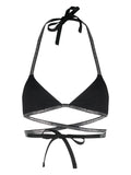 Heron Preston Glitter bikini top