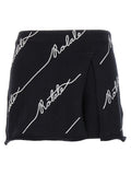 Rotate Birger Christensen Skort Sequin Logo Mini