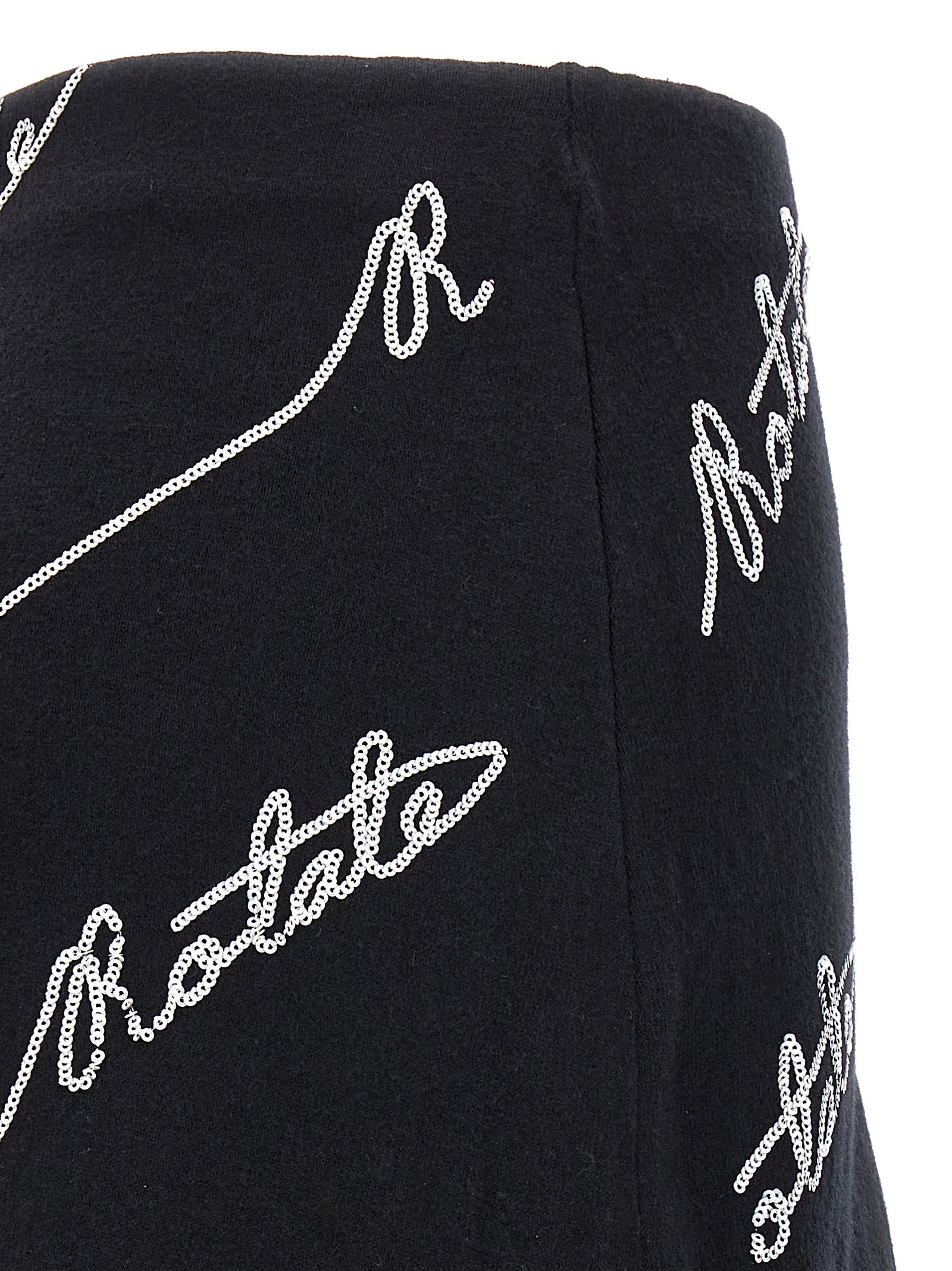 Rotate Birger Christensen Skort Sequin Logo Mini
