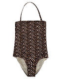 Feel Me Fab Ravello printed one-piece swimsuit