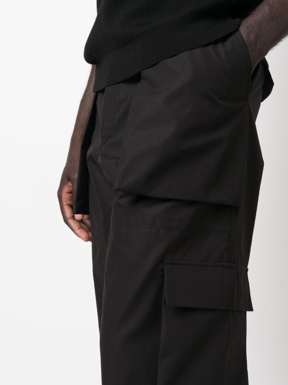 Alexander McQueen Cotton Cargo Trousers