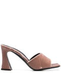 Giuseppe Zanotti Solhene 90mm velvet-effect sandals