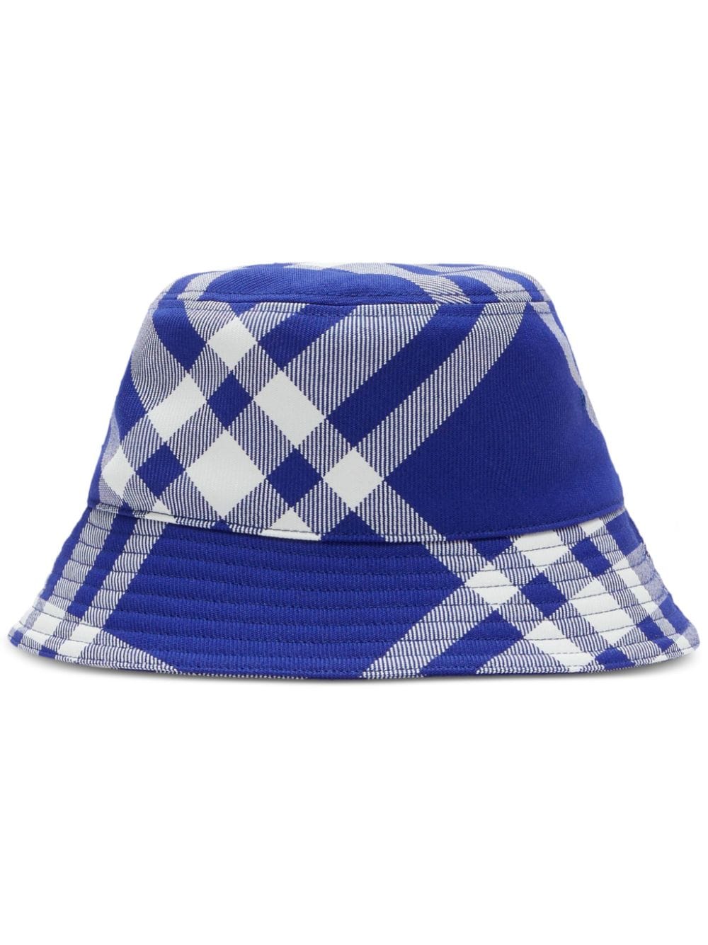 Burberry checkered bucket hat