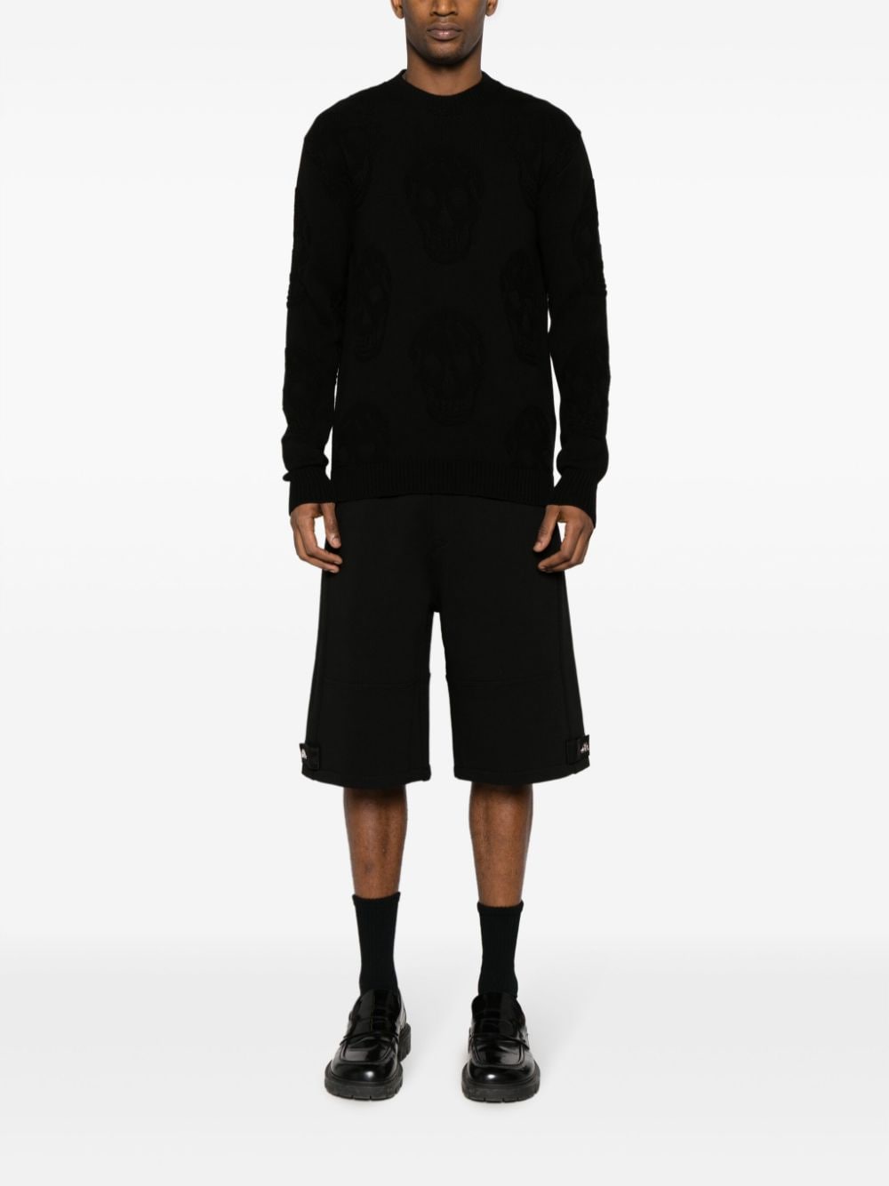 Alexander McQueen Sweater with jacquard effect