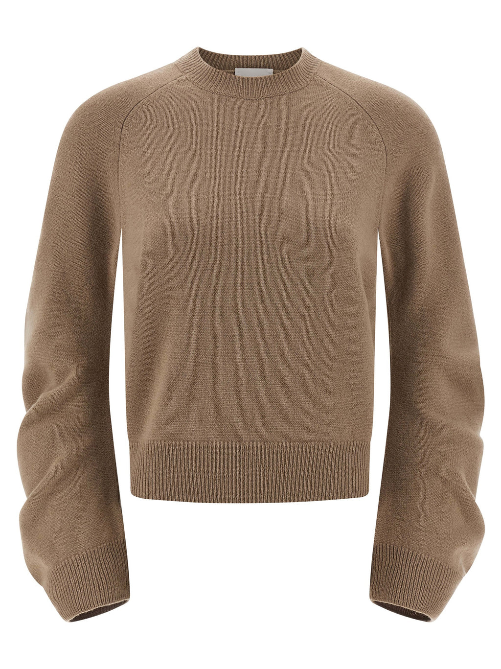Nude Curved Sleeve Sweater