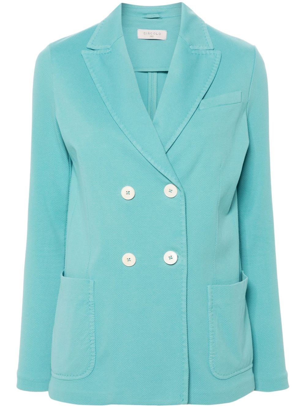 Circolo 1901 Oxford double-breasted jacket