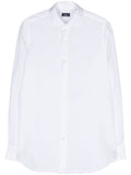 Finamore 1925 Napoli Cotton and linen blend shirt