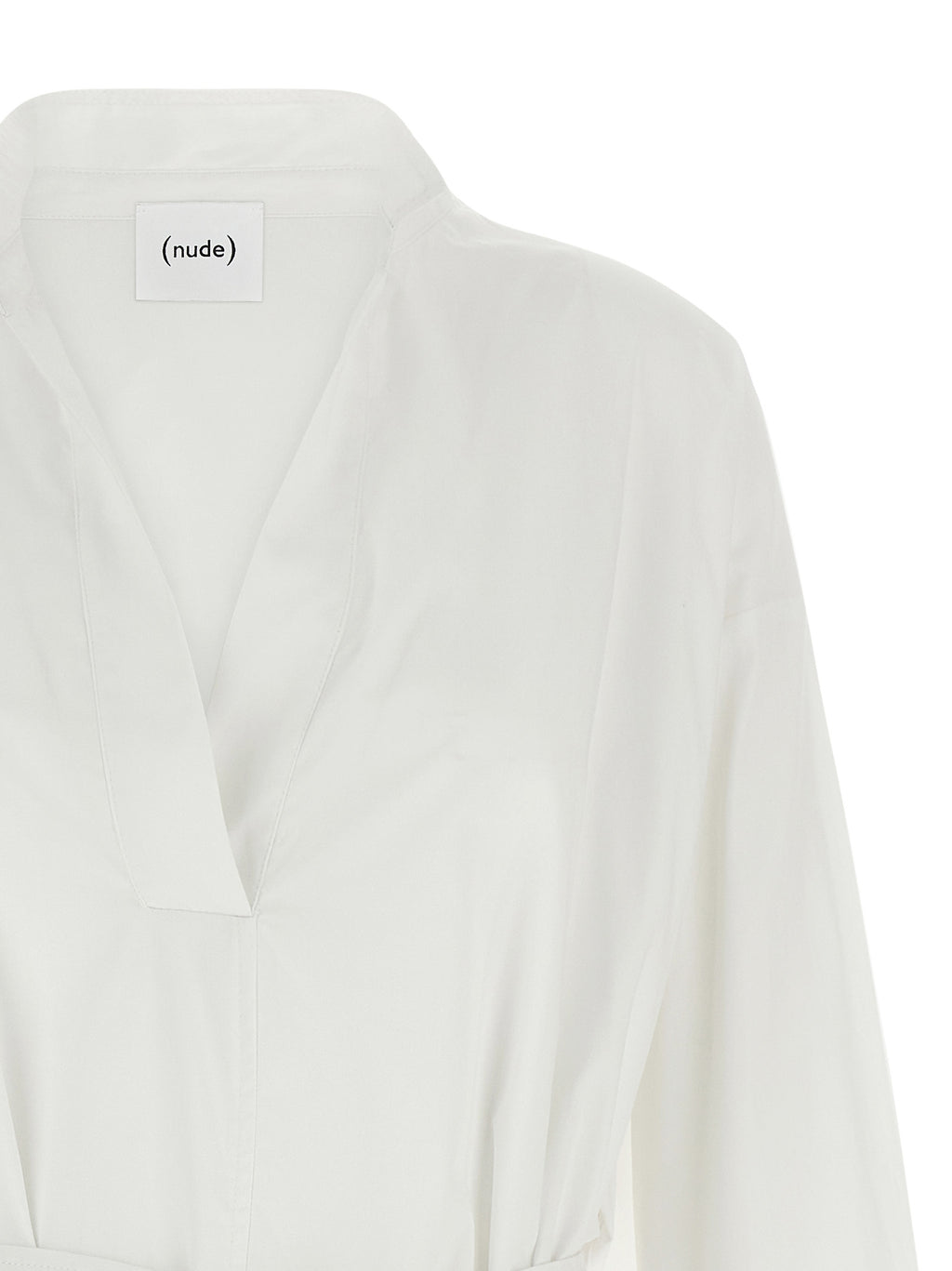Nude Chemisier Dress