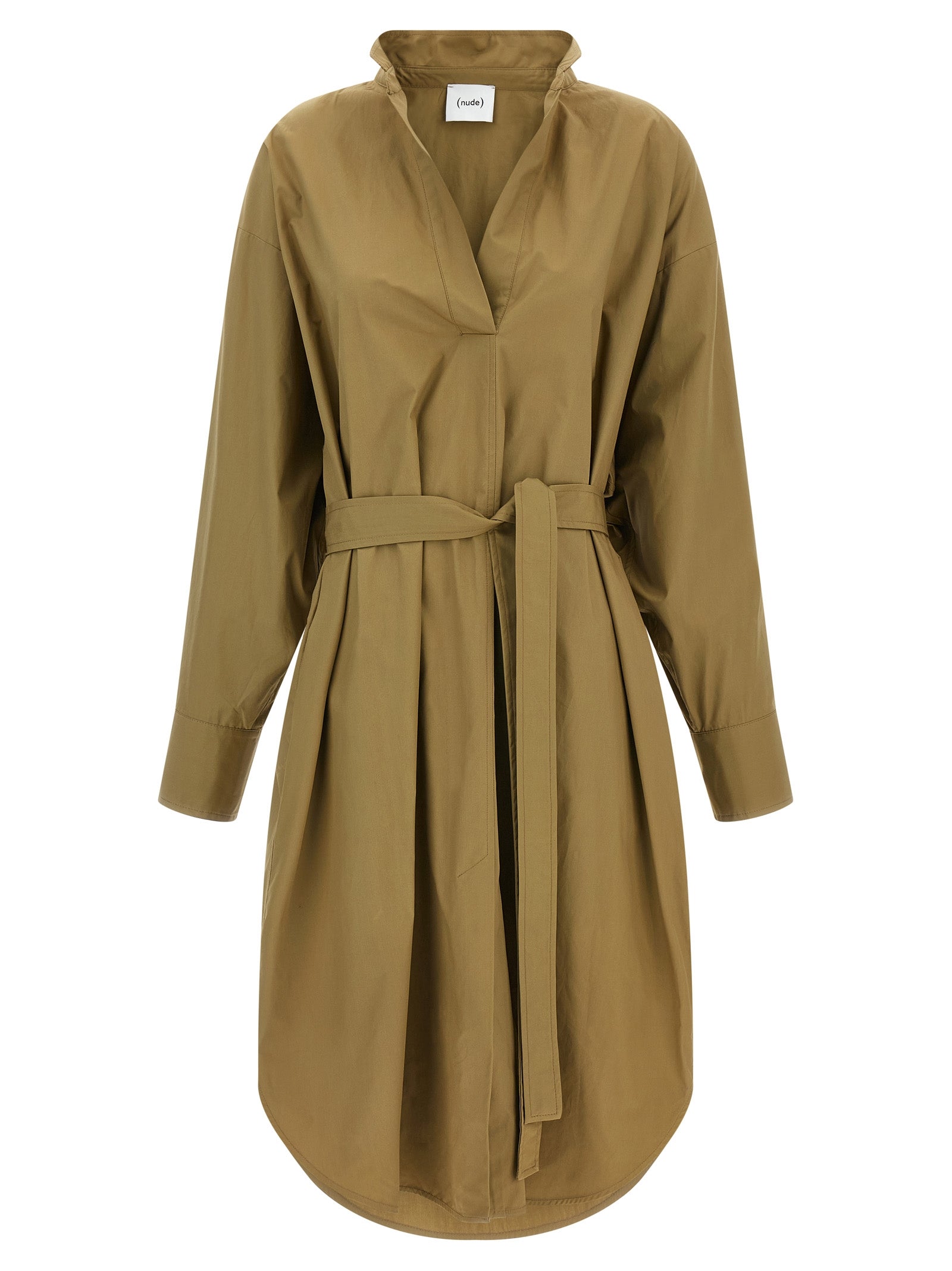 Nude Chemisier Dress