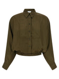 Nude Plastron Shirt