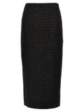 Rotate Birger Christensen Maxi Bouclé Skirt