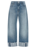Mother The Half-pipe Ankle Cuff Fray Jeans