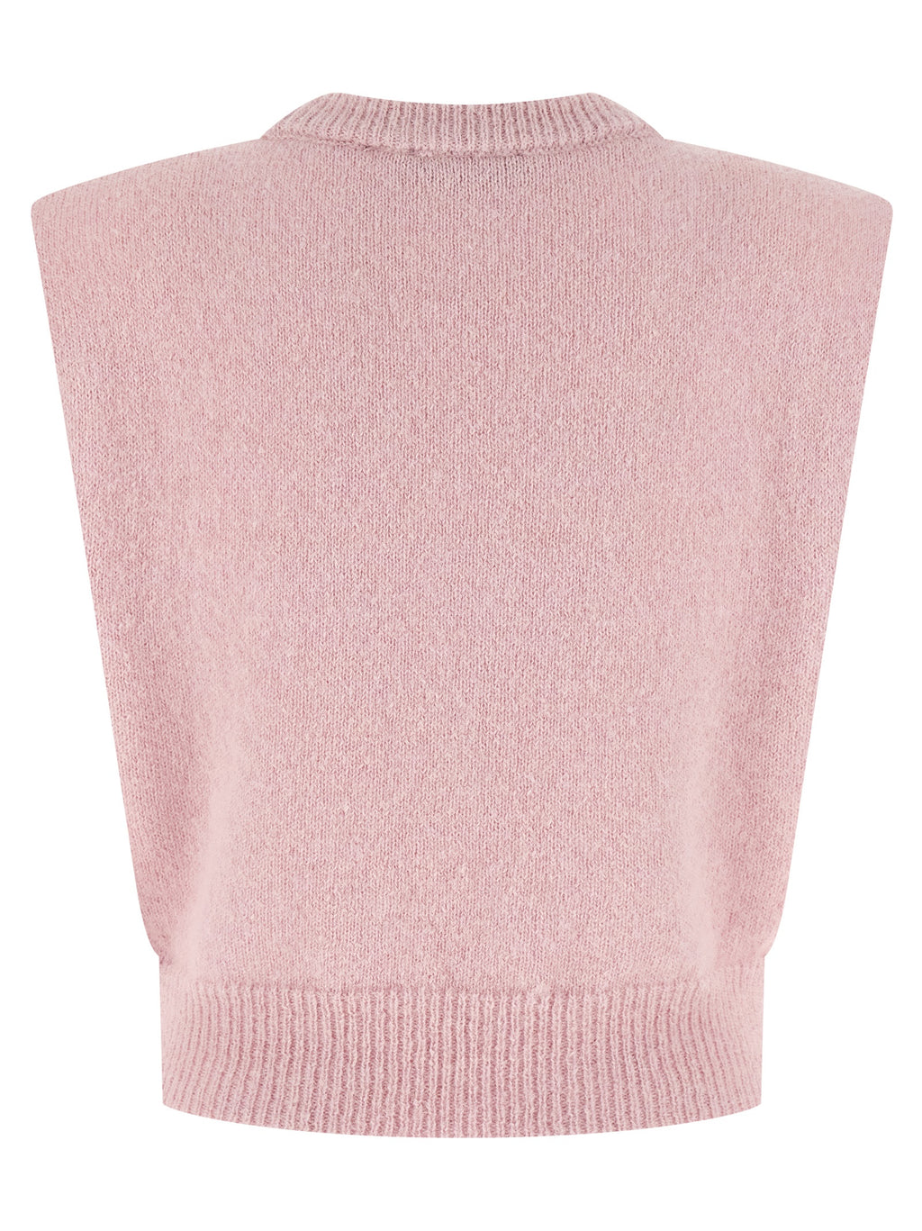 Rotate Birger Christensen Knit Cropped Vest