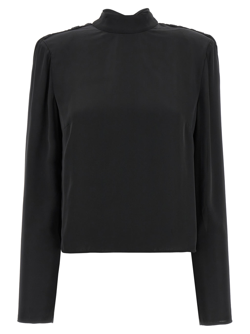 Rotate Birger Christensen Satin Drapy Back Top