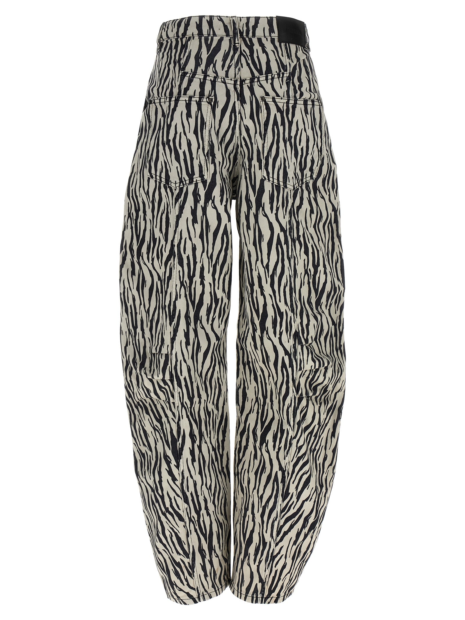 Rotate Birger Christensen Printed Twill Cargo Pants