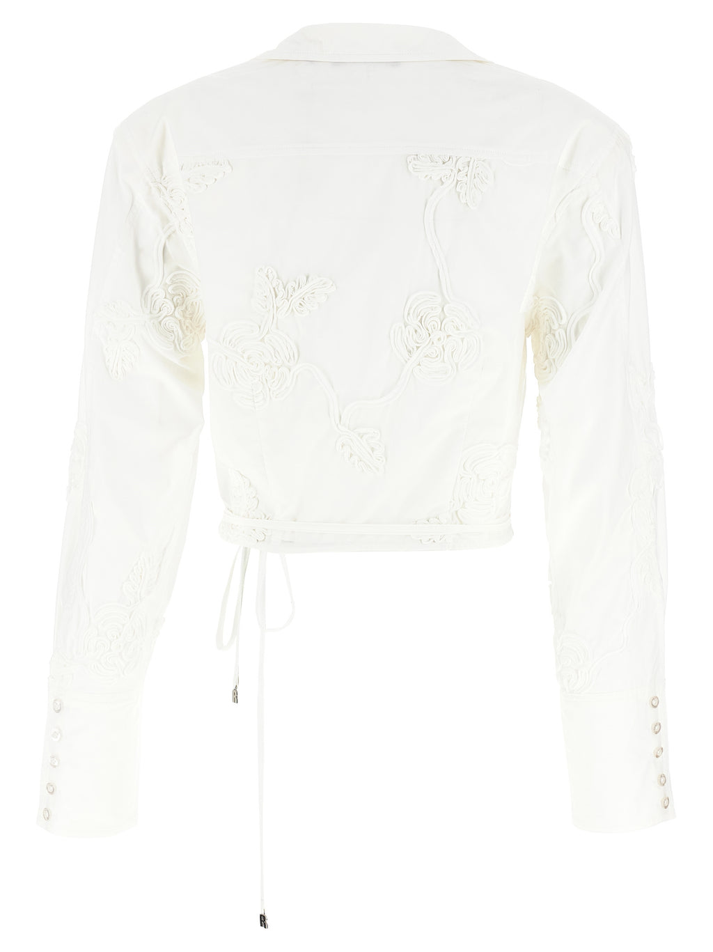 Rotate Birger Christensen Wrap Cotton Shirt