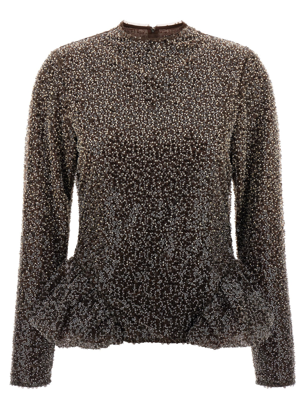Rotate Birger Christensen Sequin Top