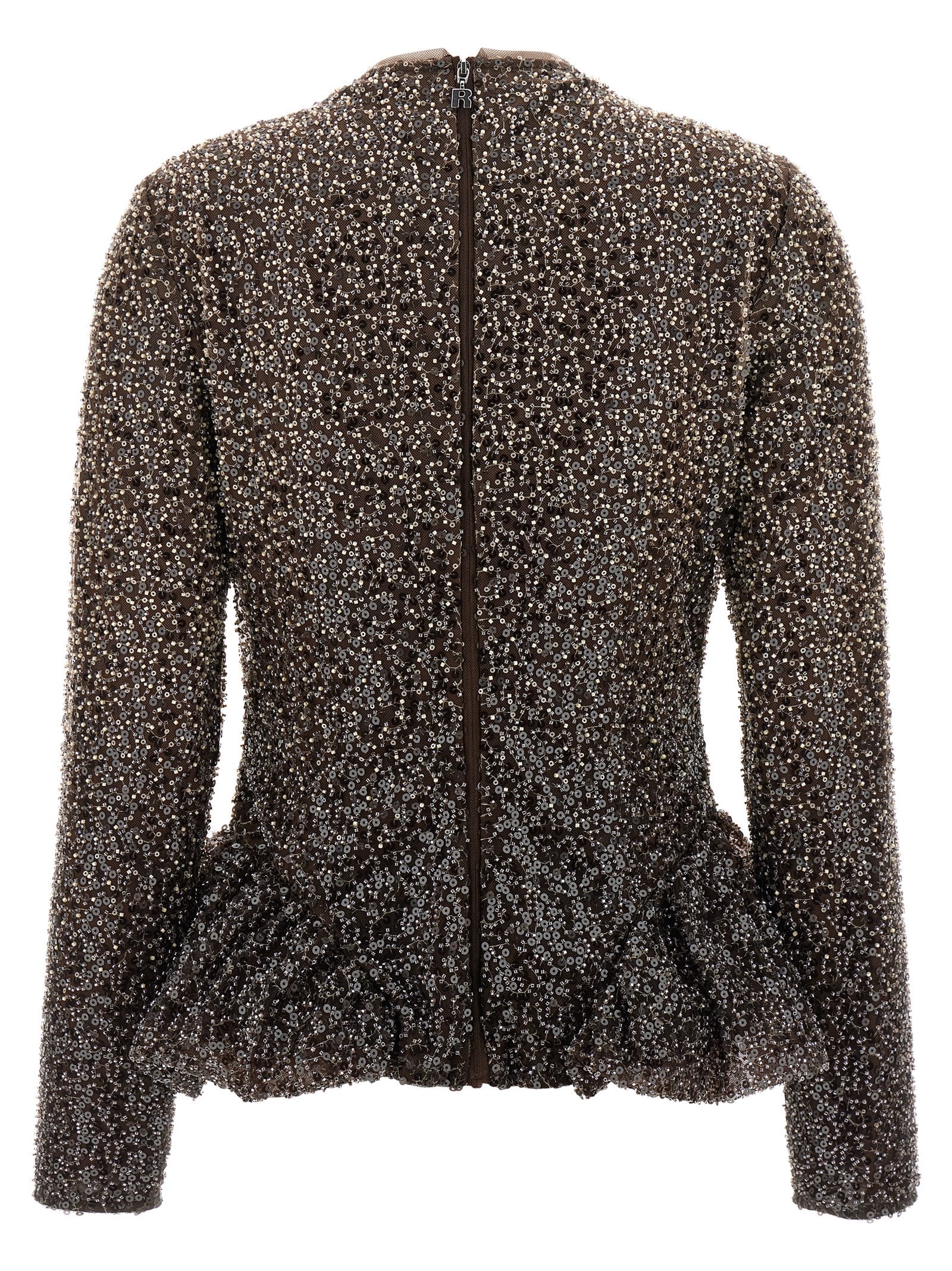 Rotate Birger Christensen Sequin Top