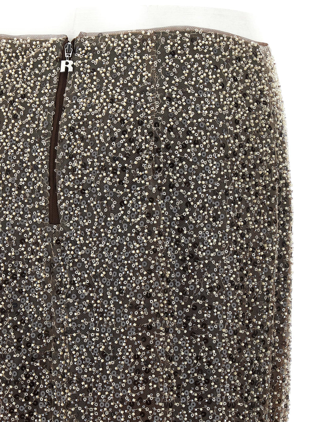 Rotate Birger Christensen Beaded Maxi Skirt