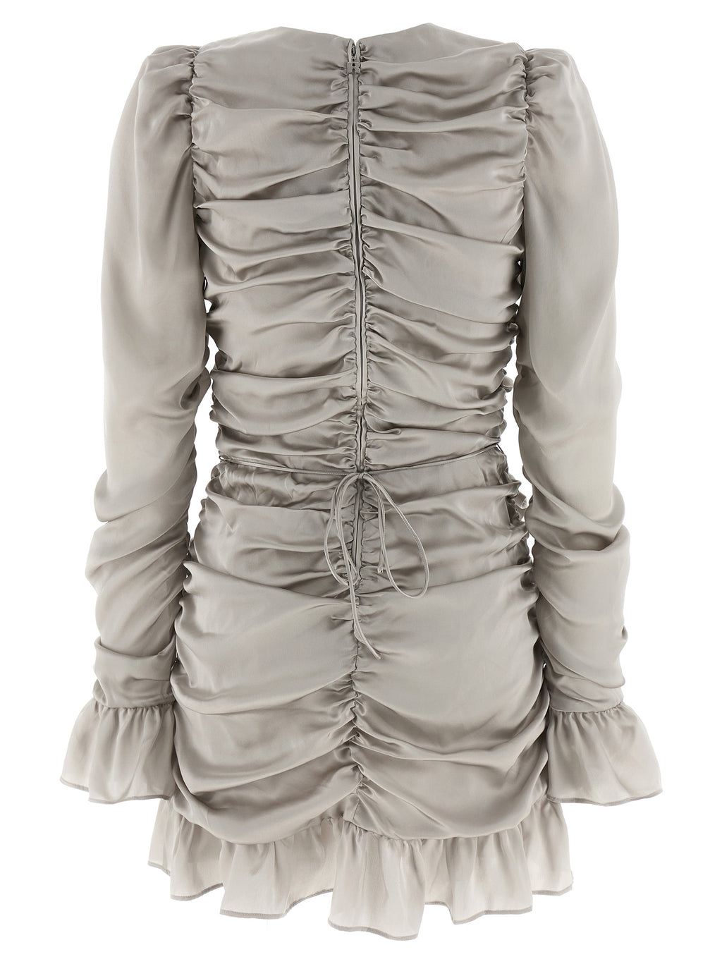 Rotate Birger Christensen Ls Mini Bow Dress