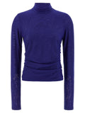 Rotate Birger Christensen Mesh Rouched Sweater
