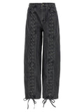 Rotate Birger Christensen Laced Leg Jeans
