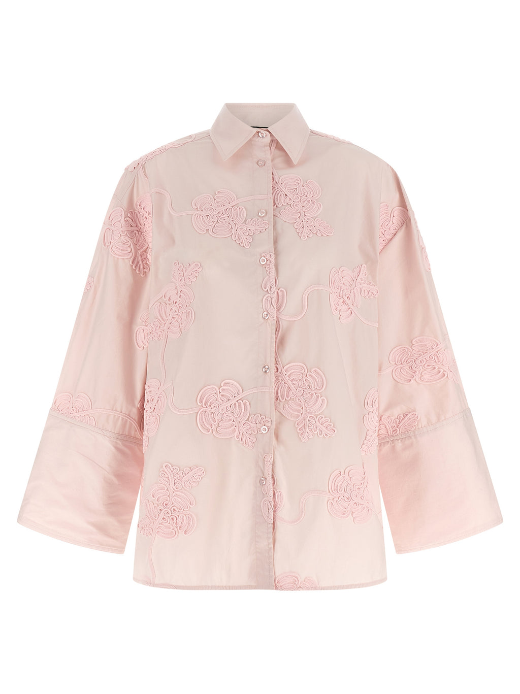 Rotate Birger Christensen Floral Embroidery Shirt