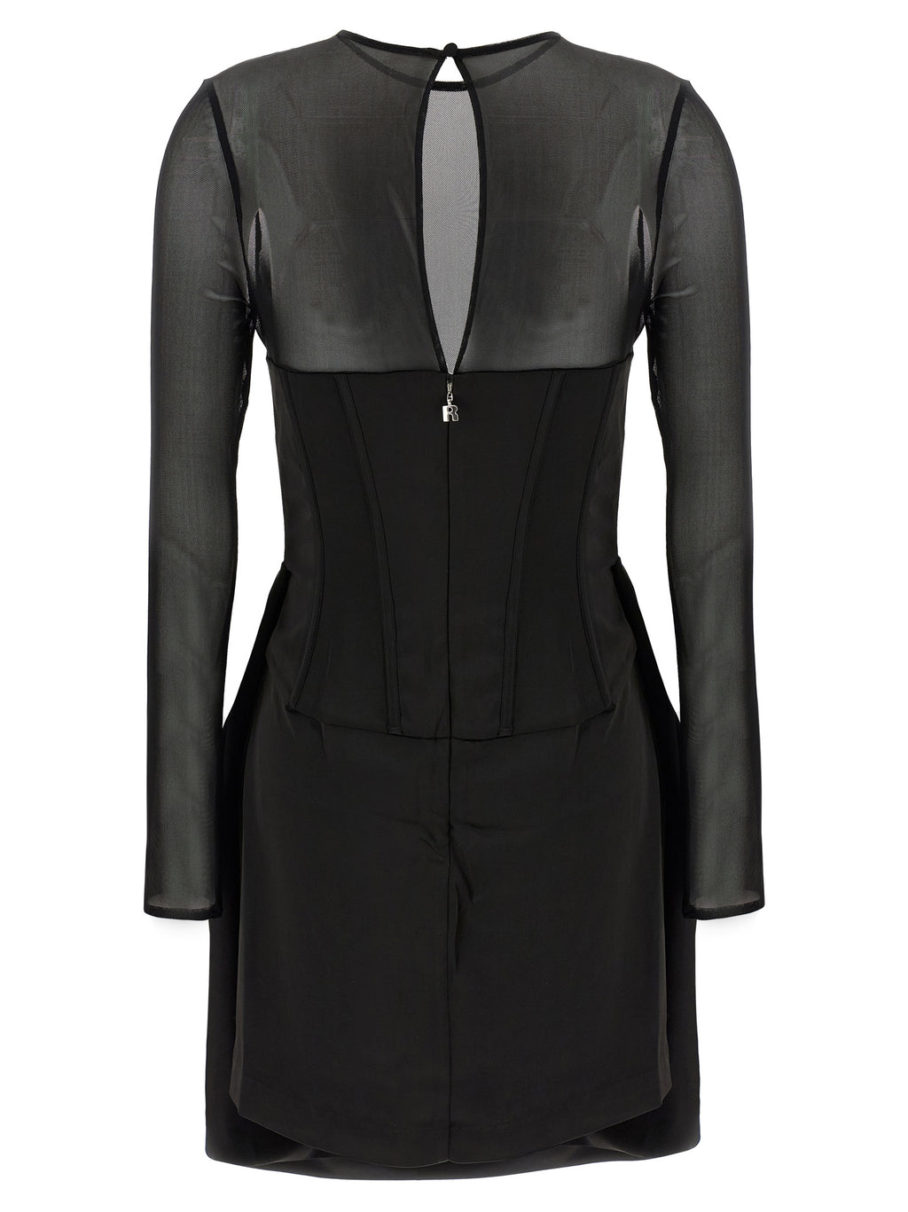 Rotate Birger Christensen Satin Corset Mini Dress