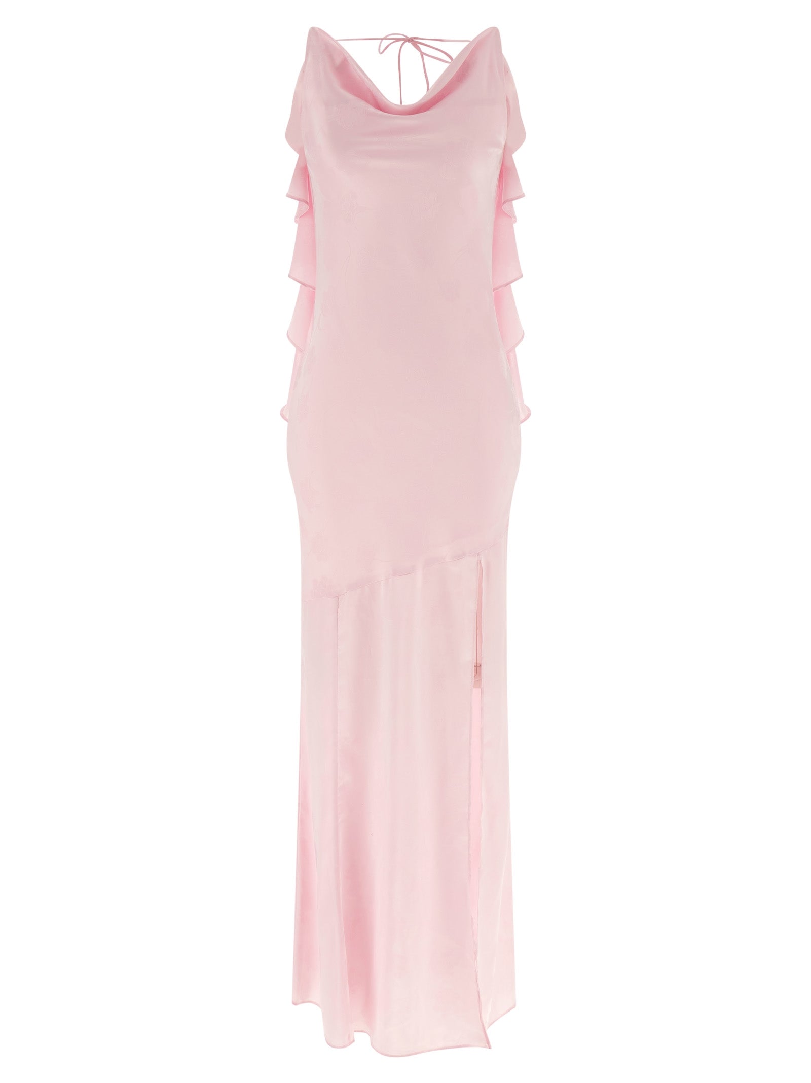 Rotate Birger Christensen Maxi Waterfall Dress
