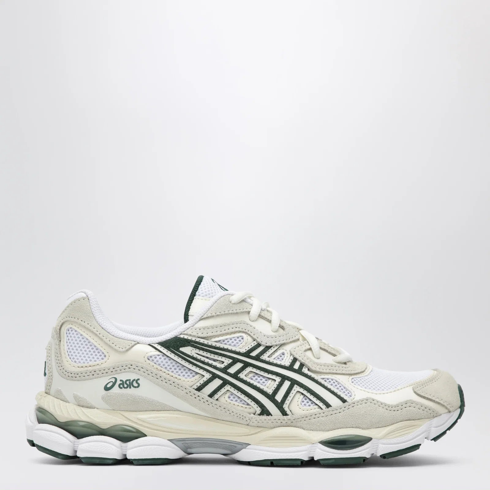 ASICS GEL-NYC Ivory/Forest Night trainers